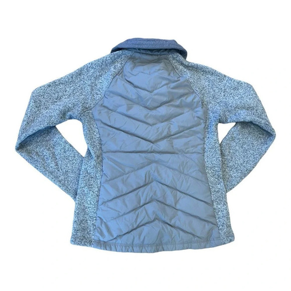 Women’s L.L. Bean Sweater Fleece Down Jacket - Picture 2 of 5